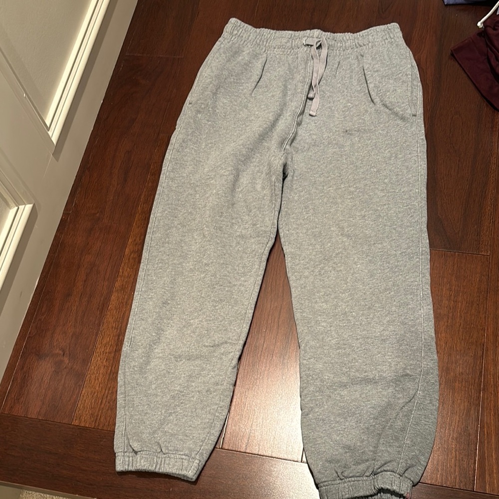 Gray Jogger Sweatpants